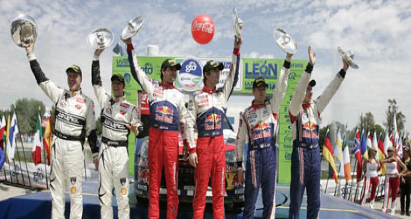  - WRC : Triplé Citroën au Mexique