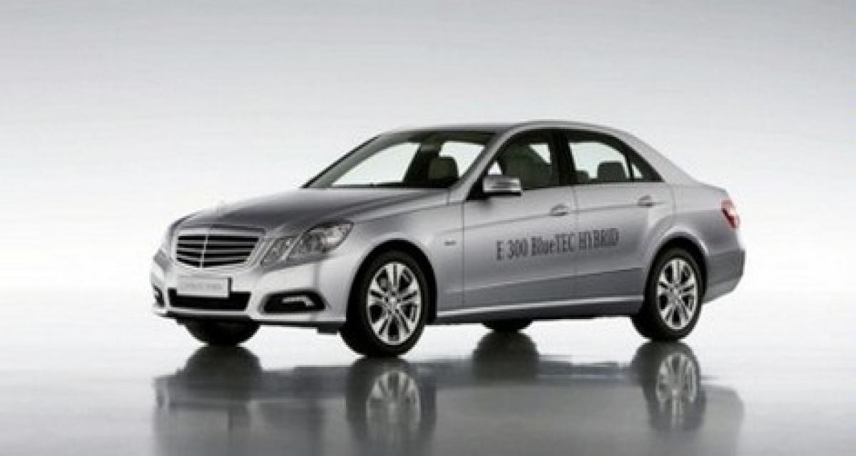 Mercedes E300 BlueTEC HYBRID : 109 g/km de CO2
