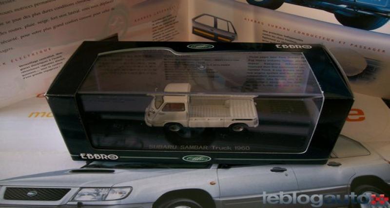  - Modélisme: Subaru Sambar 1960 au 1/43e, par Ebbro
