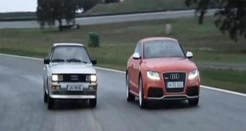  - Vidéo : Audi RS5 et Ur Quattro