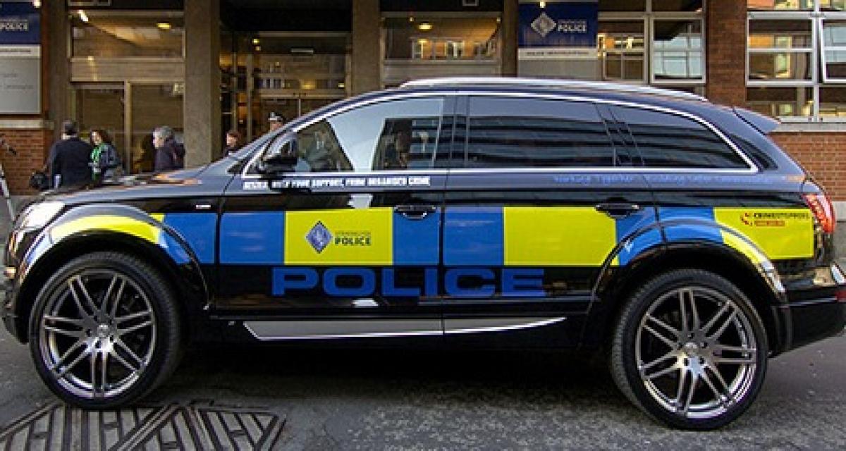 Classique : la Police en Audi Q7 préparé par Abt