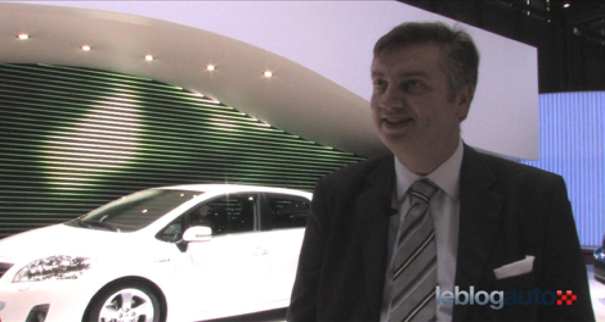 Genève 2010: rencontre avec Daniele Schilacci, Président de Toyota France