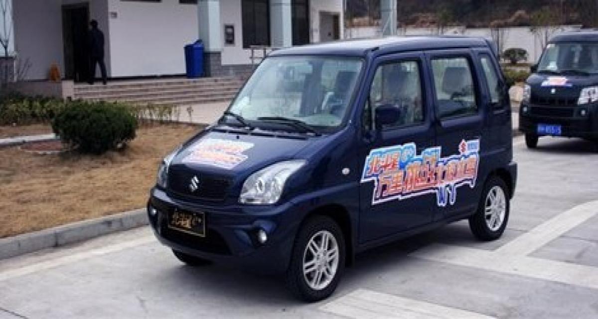Spyshots: ChangHe-Suzuki Wagon R E+