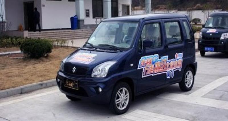  - Spyshots: ChangHe-Suzuki Wagon R E+