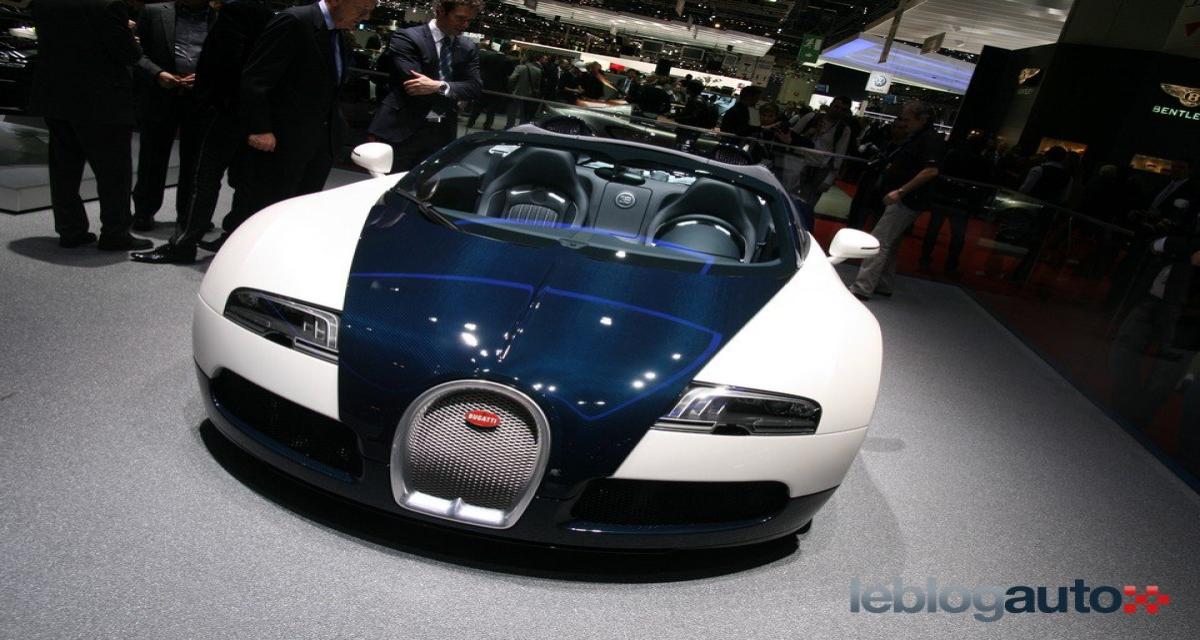 Genève 2010 live: Bugatti Veyron Grand Sport Royal Dark Blue