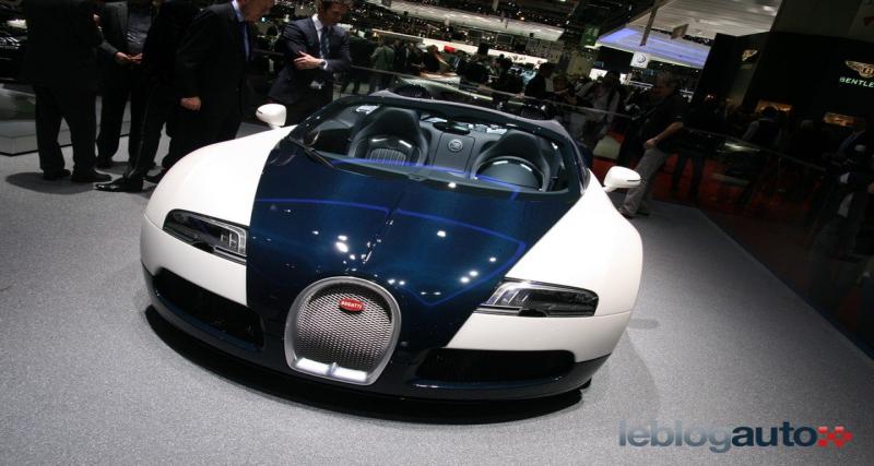  - Genève 2010 live: Bugatti Veyron Grand Sport Royal Dark Blue