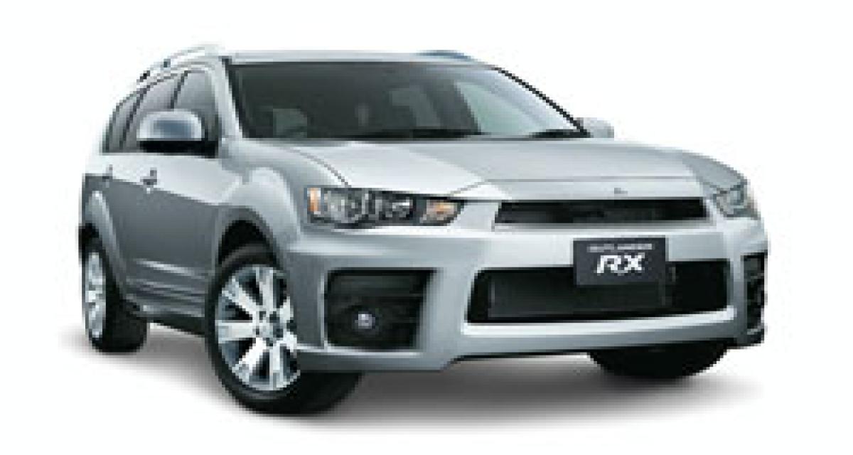 Mitsubishi propose l'Outlander RX en Australie 