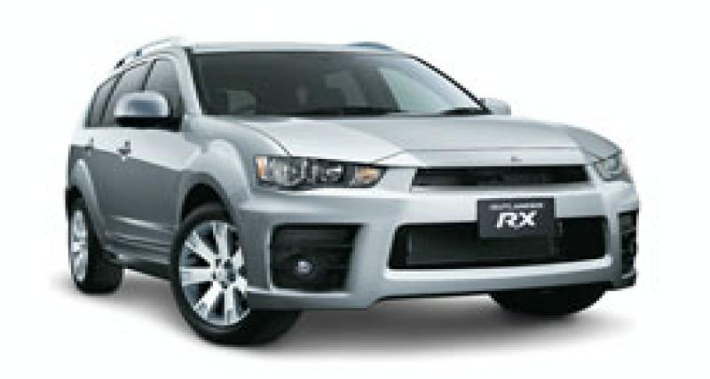 - Mitsubishi propose l'Outlander RX en Australie 