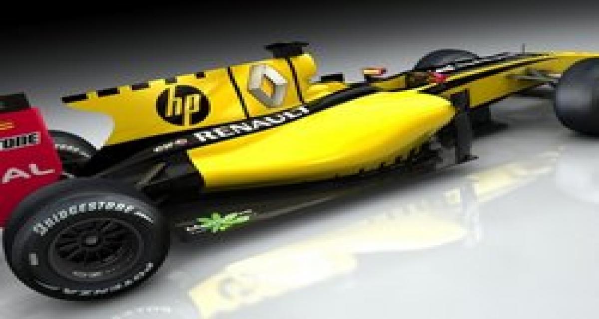 Renault F1 : HP, nouveau partenaire officiel