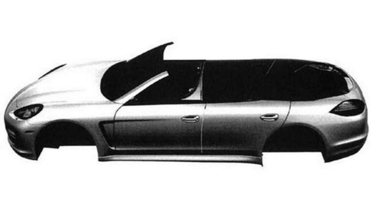 Une Porsche Panamera Cabrio...4 portes !?