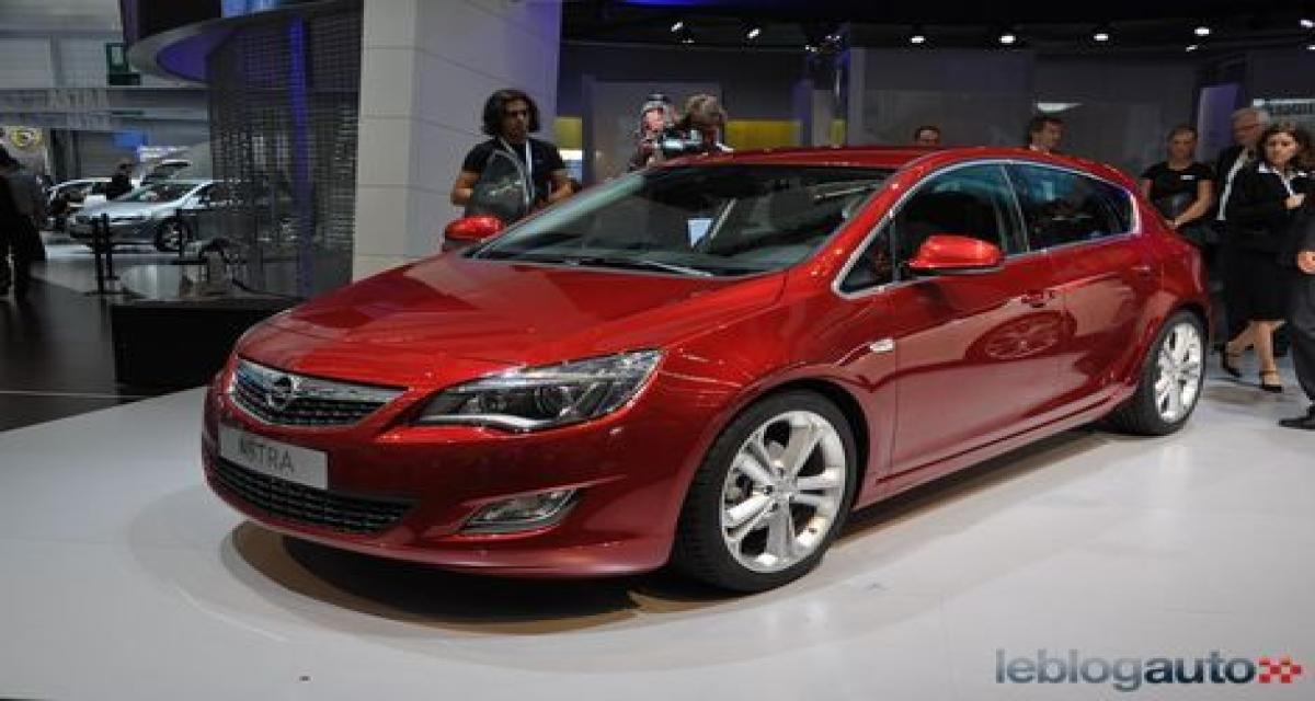 Un prix design pour l'Opel Astra