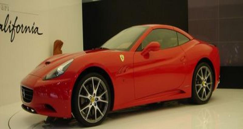  - La Ferrari California bientôt en boîte manuelle