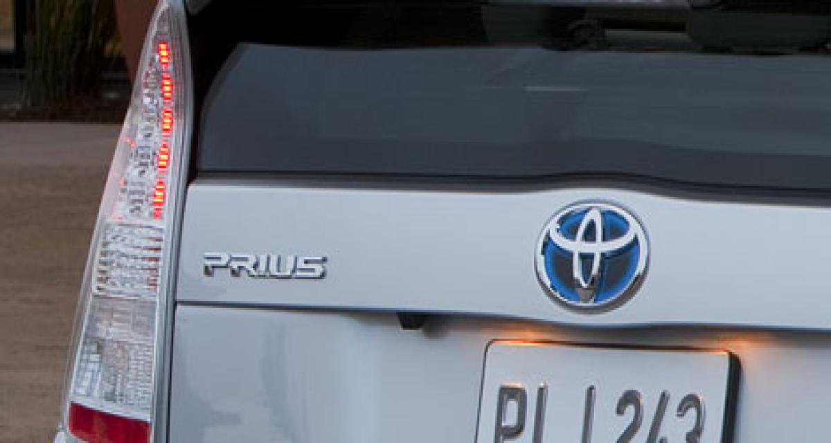 Toyota se voit refuser l'exclusivité du nom Prius 