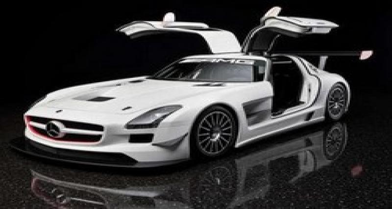  - En piste : la Mercedes SLS AMG GT3