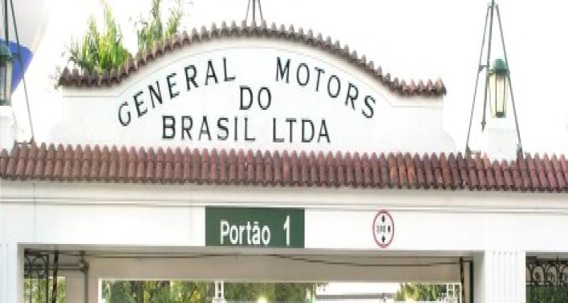  - GM continue à investir au Brésil 