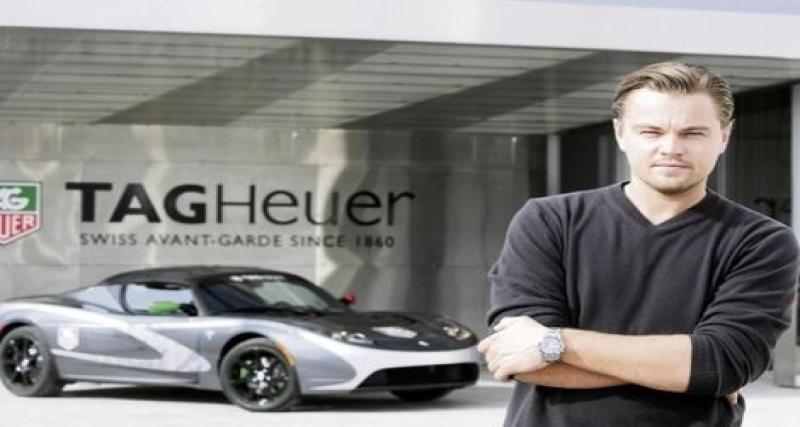 - Leonardo Di Caprio amorce le tour du monde de la Tesla