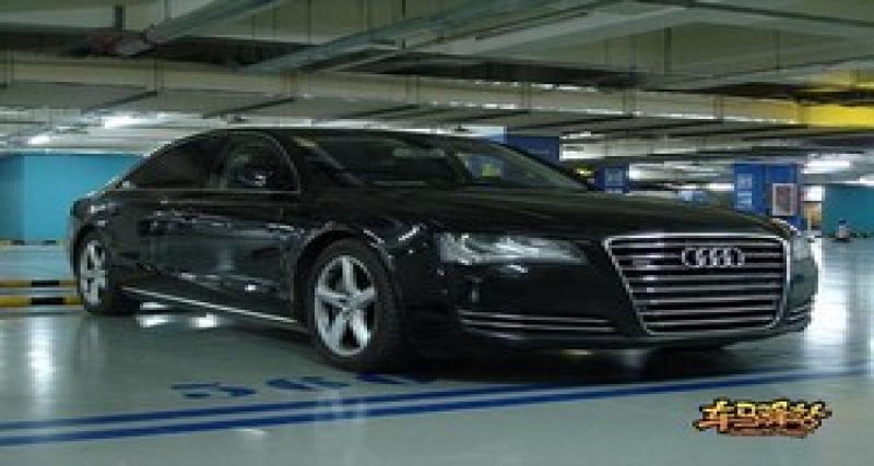  - Salon de Pékin: Audi A8L