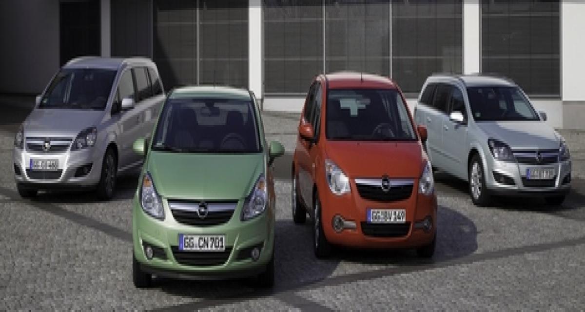 Opel : l'Agila GPL pour cet été