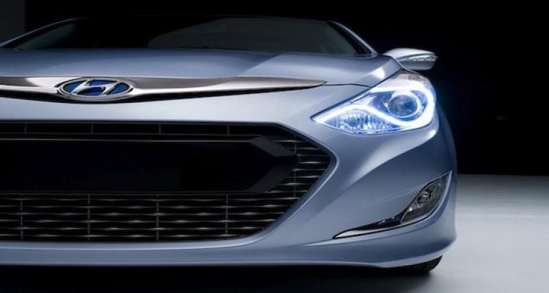  - Hyundai Sonata hybride : un teaser