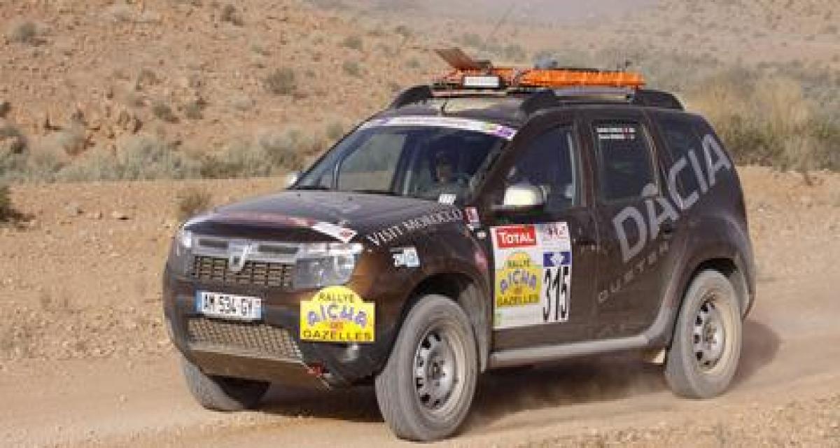 Le Dacia Duster victorieux au Rallye Aïcha des Gazelles (catégorie crossover)