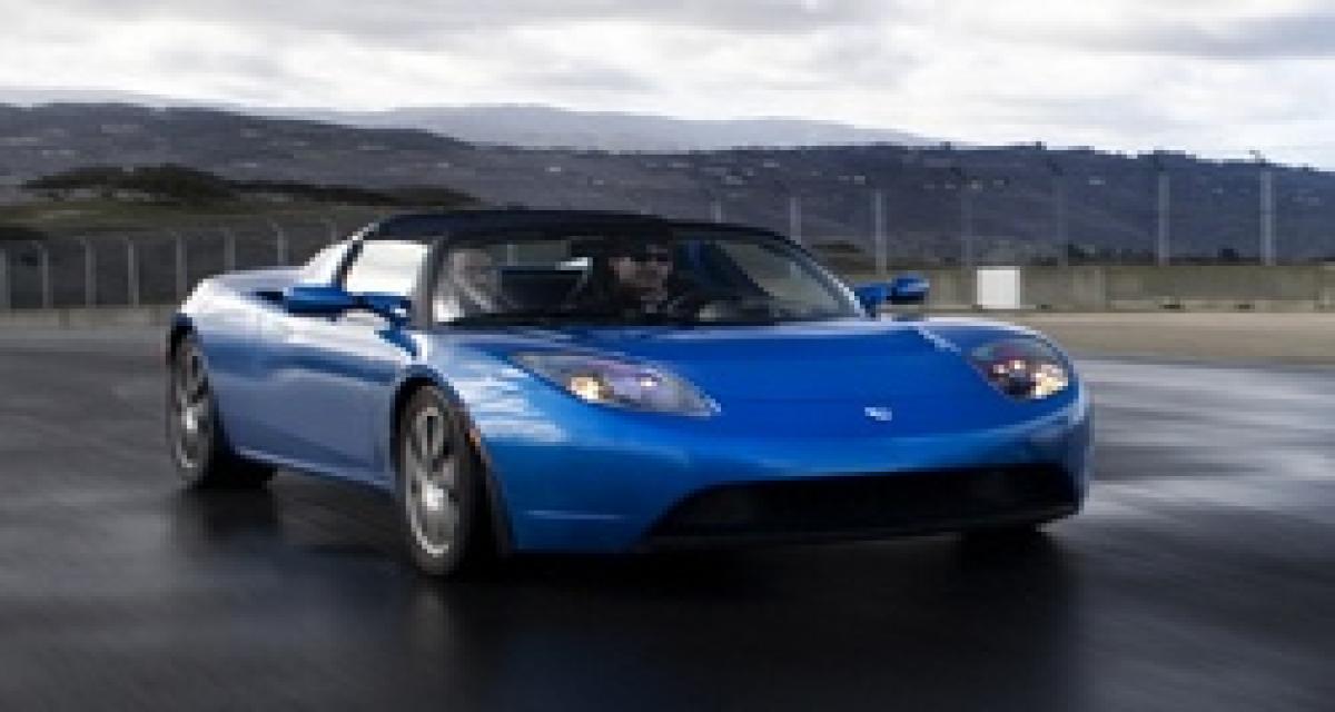 Olé, la première Tesla Roadster livrée en Espagne