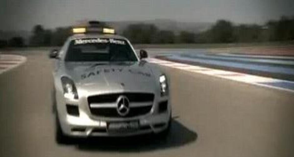 Mercedes SLS AMG F1 Safety Car : une vidéo