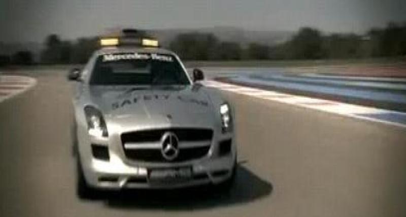  - Mercedes SLS AMG F1 Safety Car : une vidéo