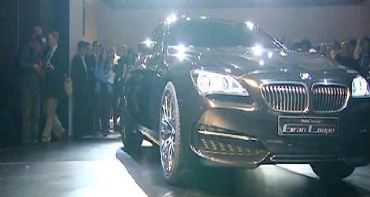 Pékin 2010 : BMW Concept Gran Coupé, vous reprendrez bien une vidéo ?