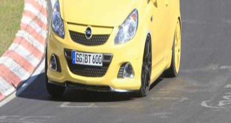  - Spyshot : Opel Corsa OPC Nürburgring Edition