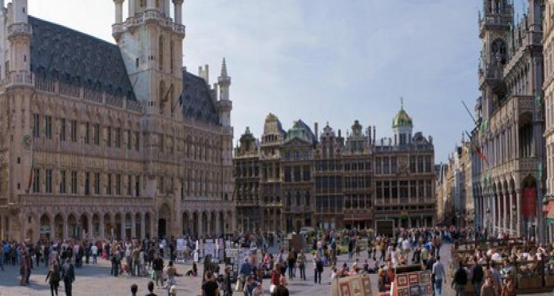  - Quand les monoplaces s'invitent sur la Grand Place de Bruxelles 