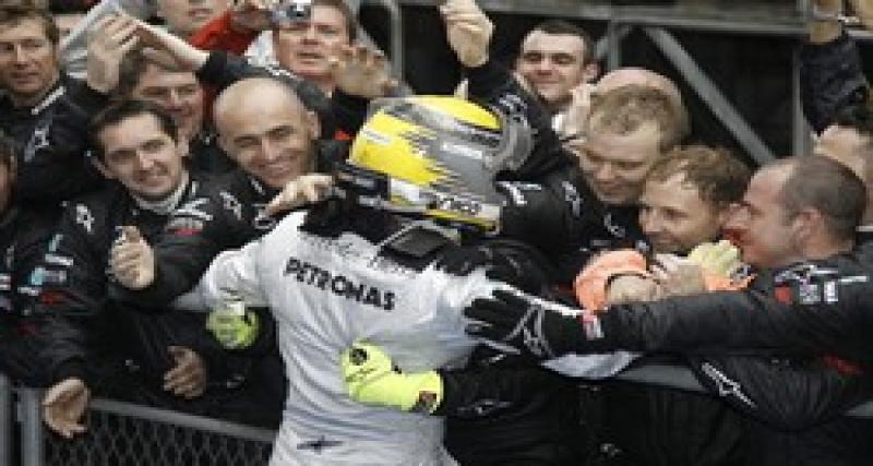 - F1 : pour Ross Brawn, Rosberg est tout proche d'un succès
