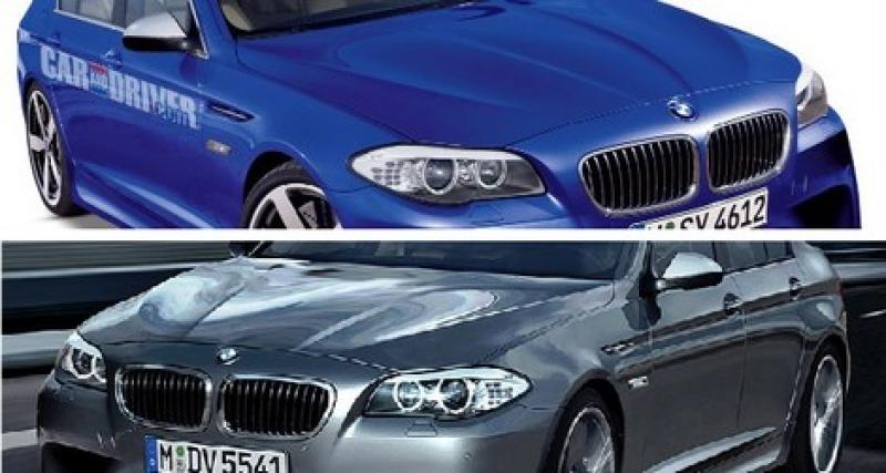  - Photoshop disasters: la BMW M5 contrefaite de Car & Driver