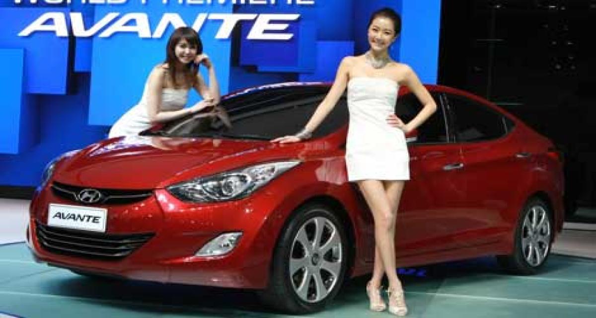 Salon de Busan 2010 : Hyundai Avante 