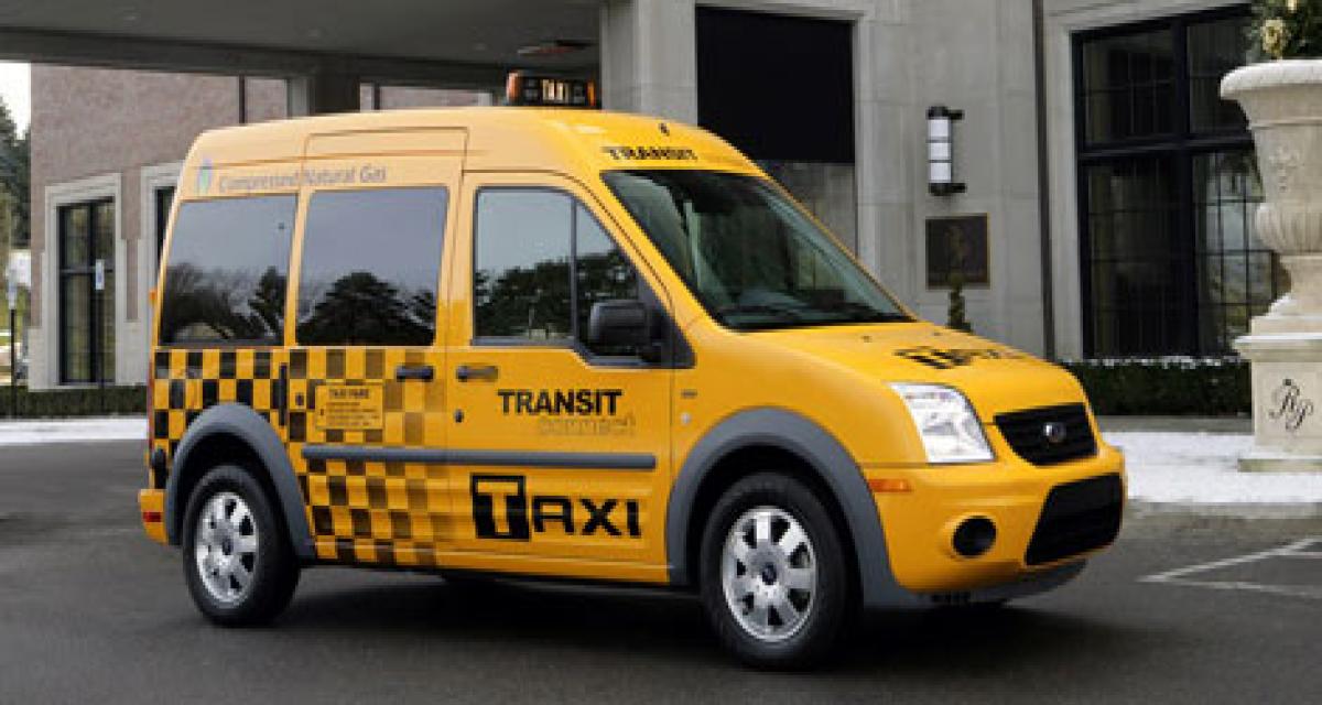 Le Transit Connect Taxi bon pour le service à Boston