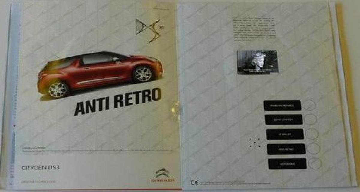 Citroën est le premier à tenter la video in print en Europe pour sa pub