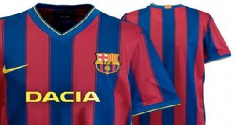  - Dacia sponsorise le FC Barcelone: comme quoi...