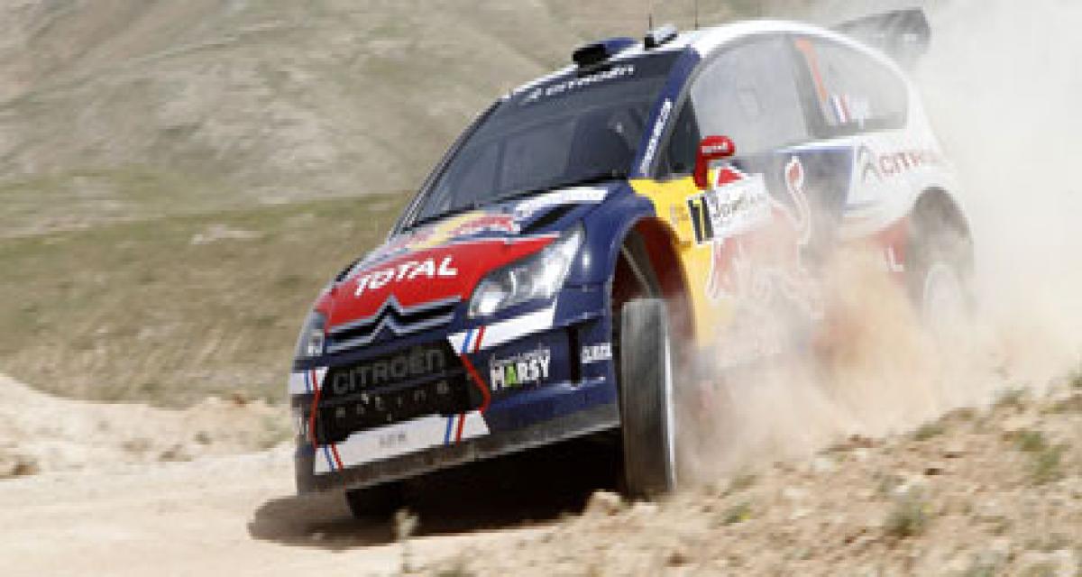 WRC : Citroën se prend les pieds dans le sable