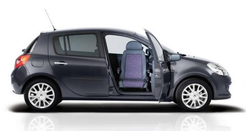  - Une Renault Clio à sièges pivotants