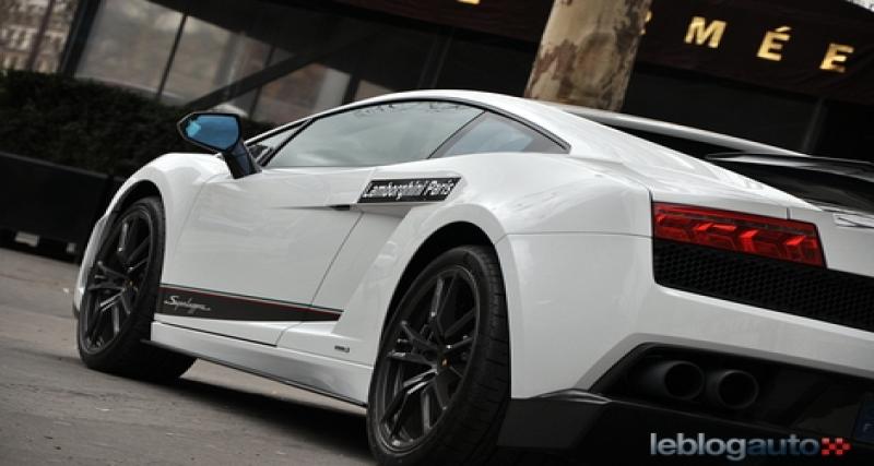  - Lamborghini Gallardo lp570-4 Superleggera: La voici à Paris