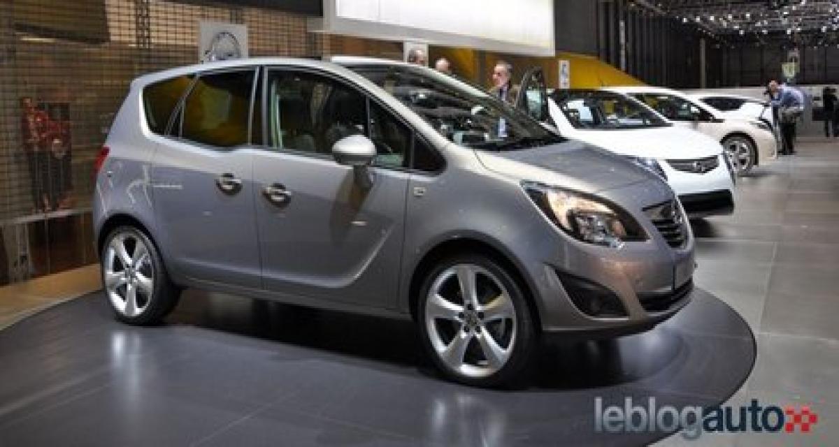 Opel Meriva : la production va prendre son rythme de croisière