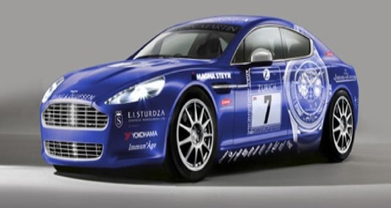  - L'Aston Martin Rapide prend la piste aux 24 heures du Nürburgring