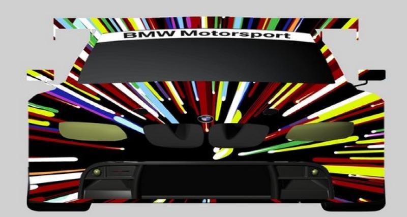  - 24 heures du Mans: une BMW M3 GT2 peinte par Jeff Koons
