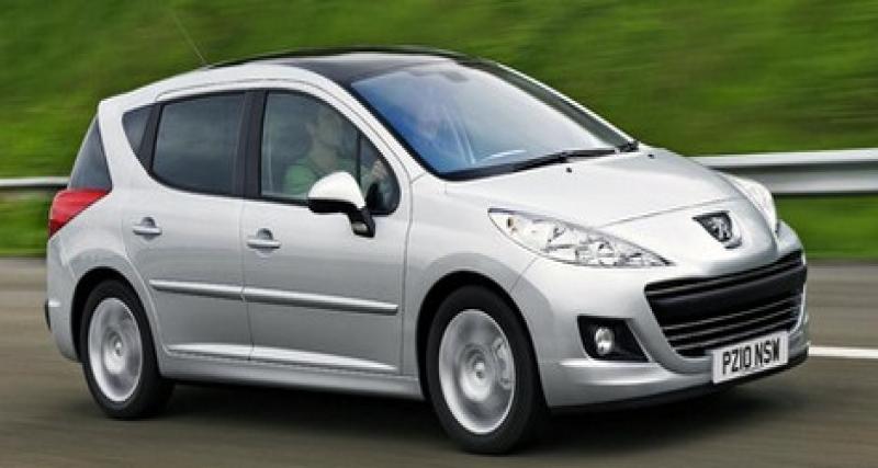  - Un peu de neuf pour la Peugeot 207 anglaise