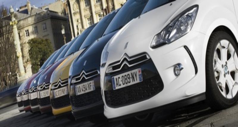  - Citroën DS3 : l'offre en personnalisation