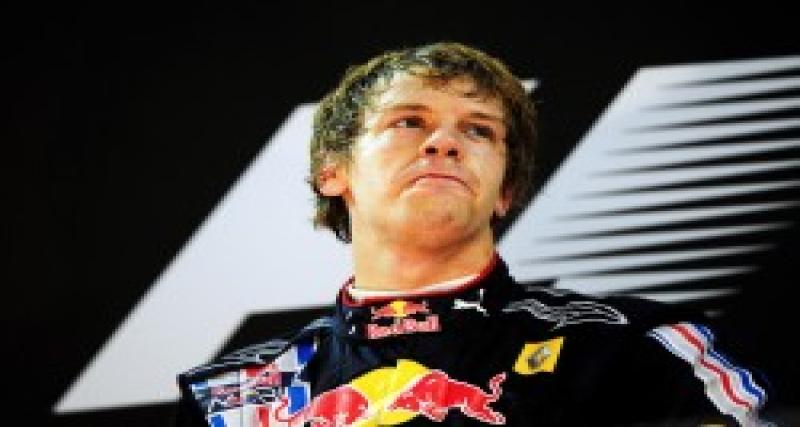  - Problème de réacteur pour Vettel
