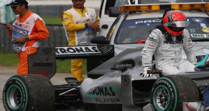  - F1: Schumacher en difficulté