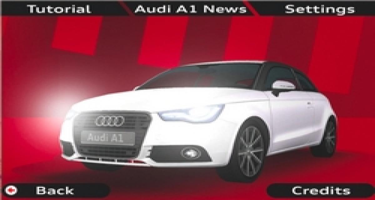 Une application Audi A1 sur iPhone