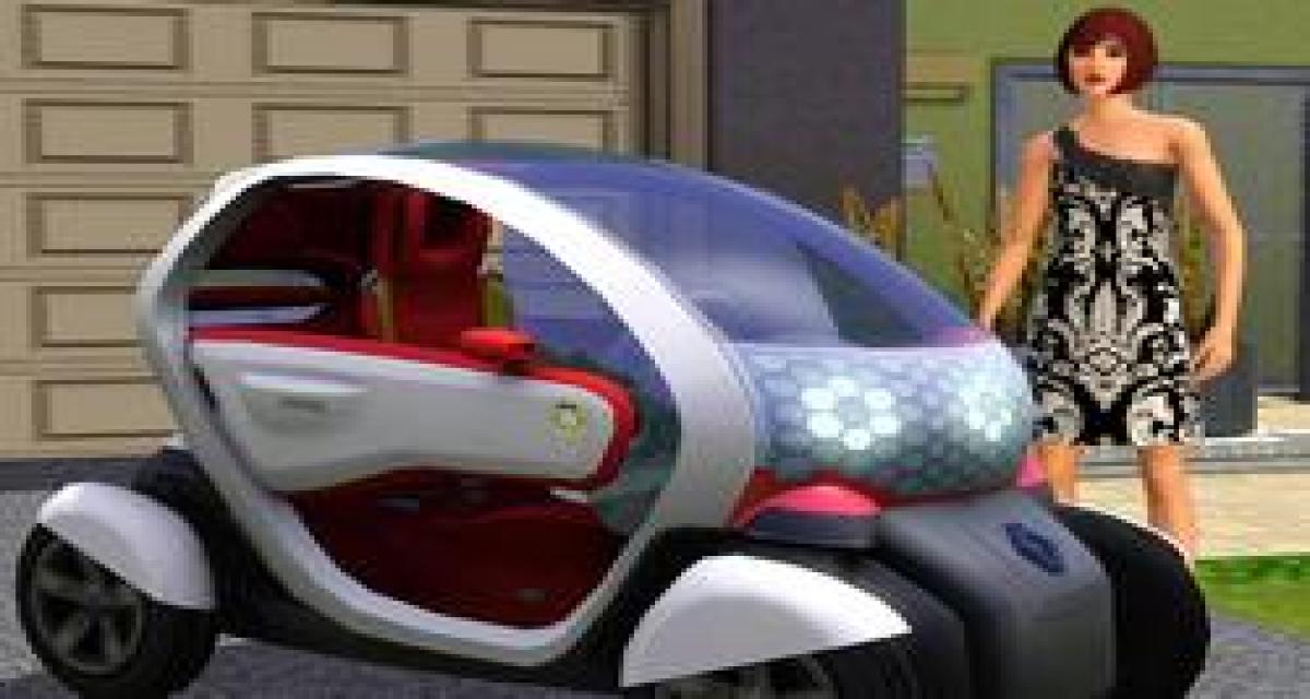 Les Sims 3 accueillent la Renault Twizy ZE