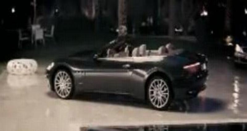  - Petit bonheur : la Maserati GranCabrio en vidéo...