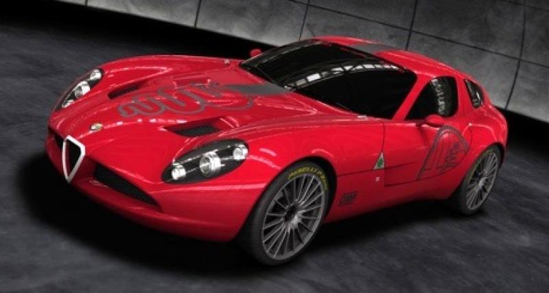  - Villa d'Este 2010 : Alfa Romeo TZ3 Corsa, nouvelles images